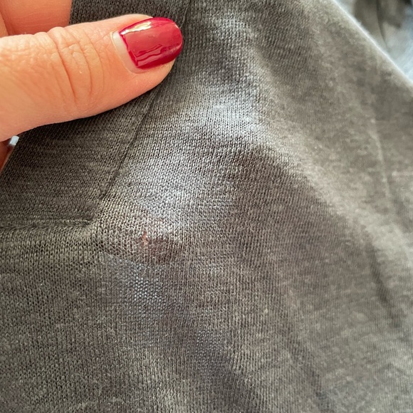 NWOT Blue-Gray Linen Shirt - Picture 9 of 10